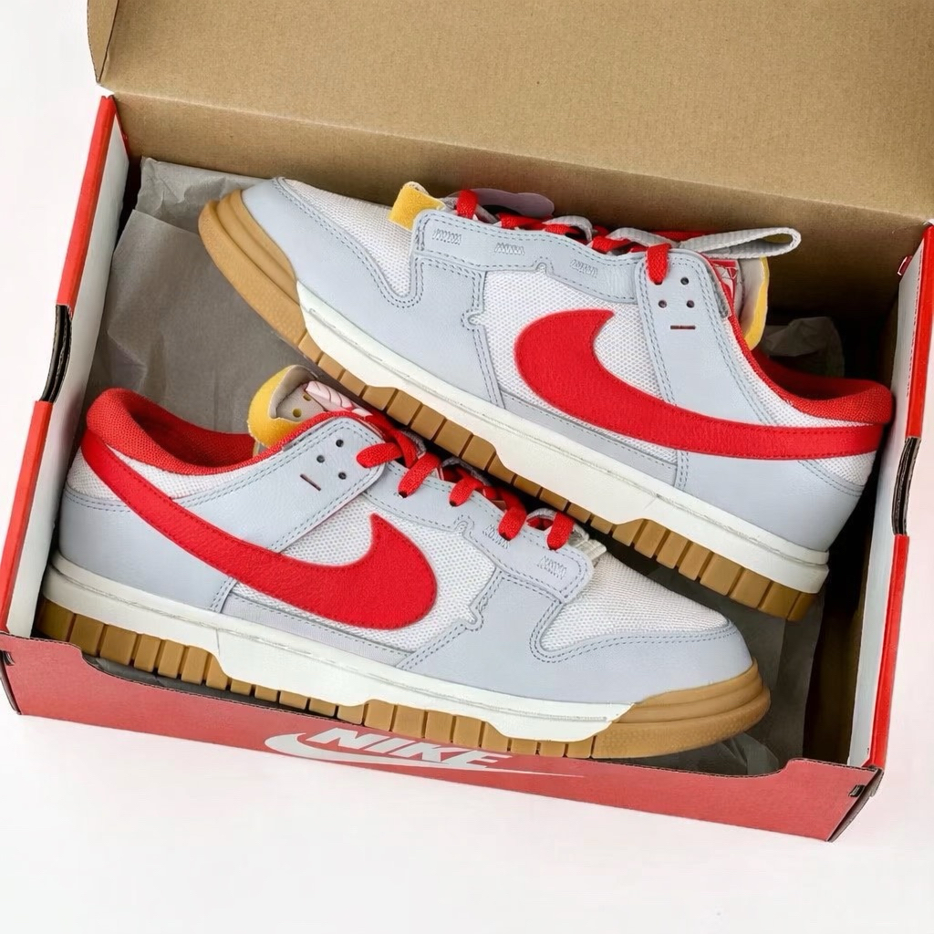 ☆CHIN代購☆ NIKE AIR DUNK JUMBO 灰紅 DV0821-102 奧特曼 白灰紅 | 蝦皮購物