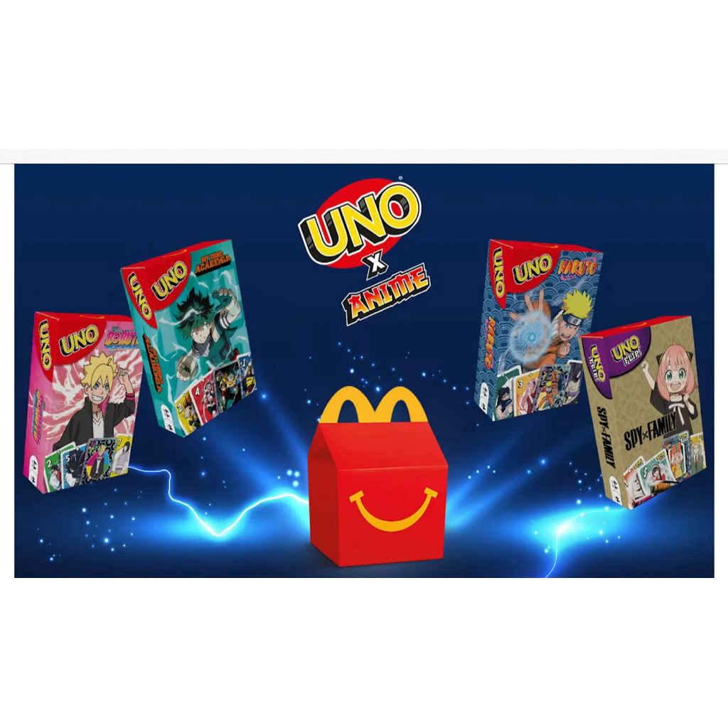現貨 我的英雄學院 歐洲限定 麥當勞XUNO 聯名卡牌 指定挑款賣場 | 蝦皮購物