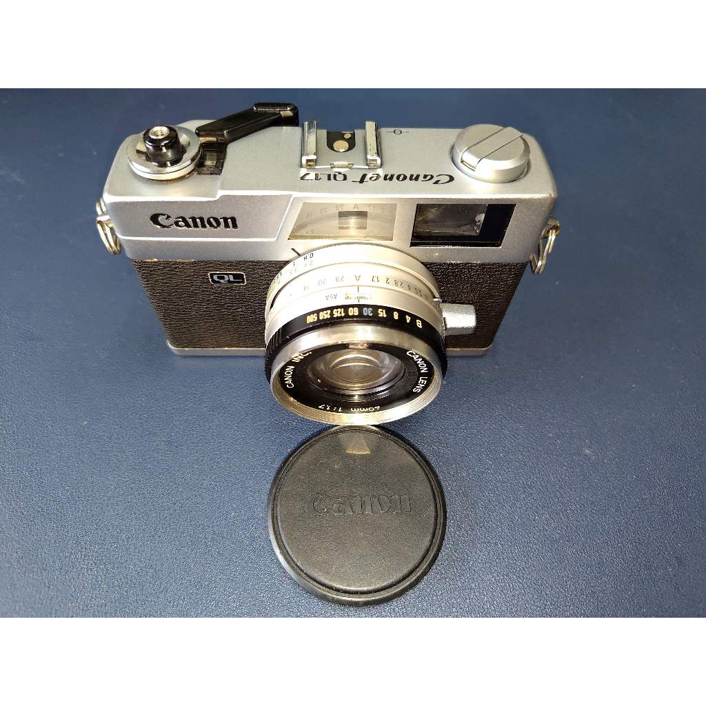 CANON Canonet QL17 40mmF1.7大光圈手動對焦機械底片機| 蝦皮購物