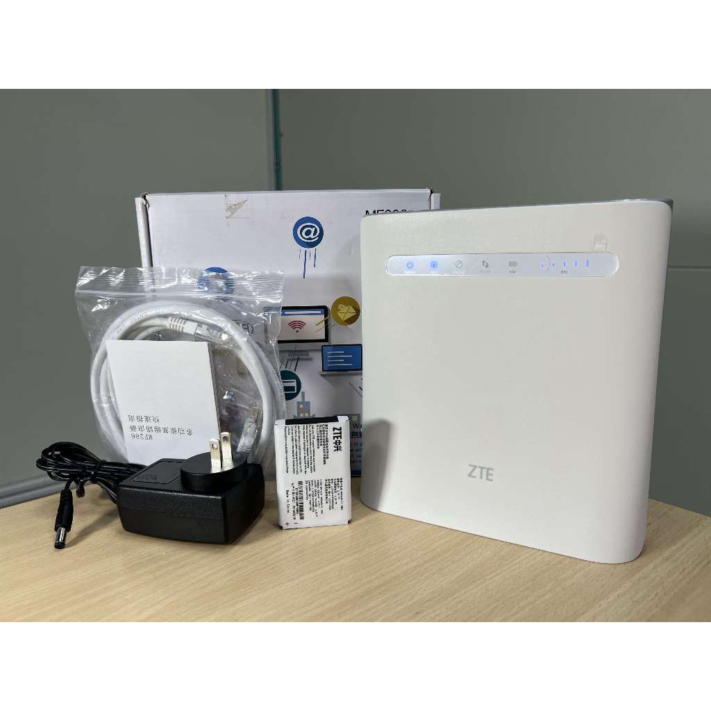 盒裝 ZTE 中興 MF286 台版 公司貨 4G LTE Wifi分享器 路由器 行動網路 插sim卡上網 | 蝦皮購物