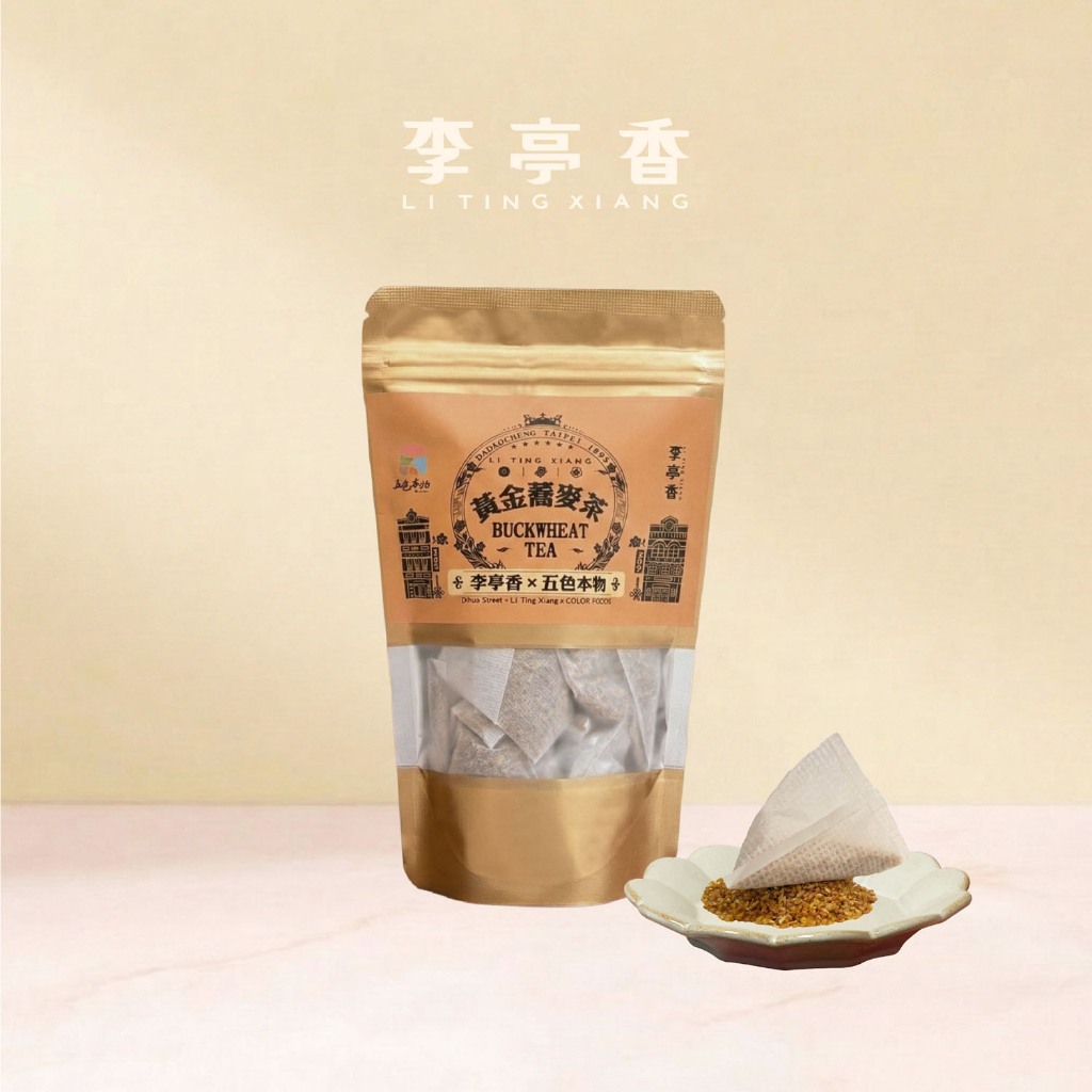 李亭香x五色本物｜大稻埕名物匯集｜黃金蕎麥茶| 蝦皮購物