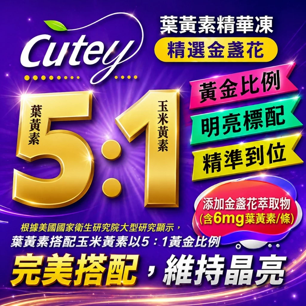 不再只是營養補充:Cutey 葉黃素精華凍,成為每日必備小確幸 (4/7)