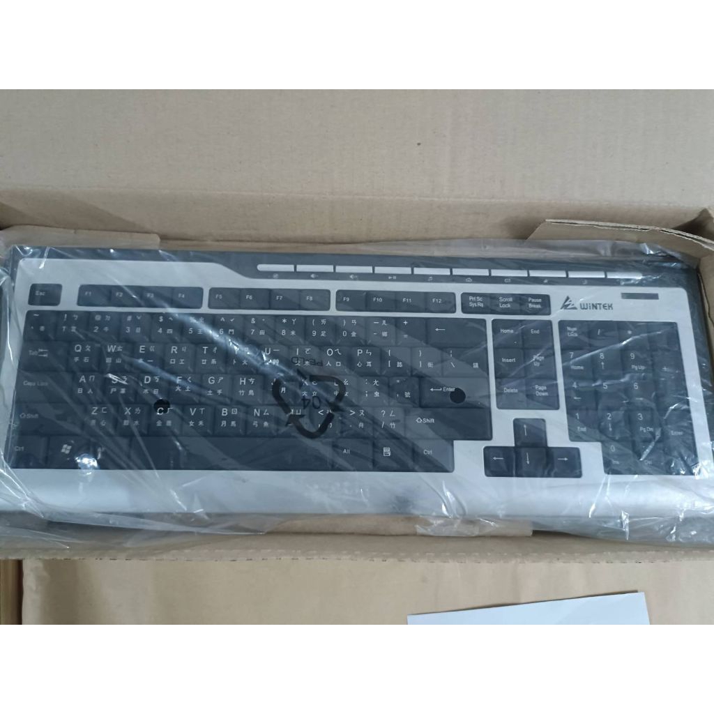全新的Wintek WS620鍵盤 | 蝦皮購物