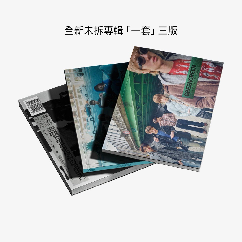 CORTIS yzy一直娛The 2nd EP GREENGREEN迷你二輯特典中文卡背幸運1.0