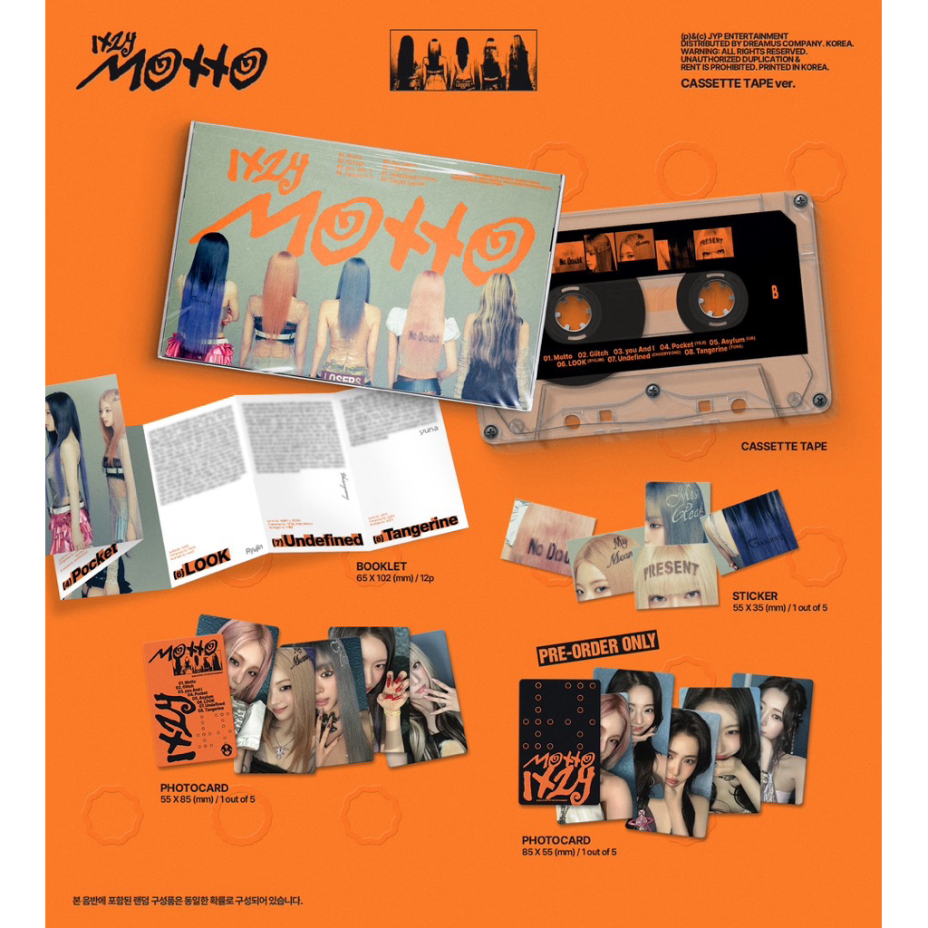Product image 韓居🇰🇷現貨 ITZY - [MOTTO] CASSETTE TAPE版 & SPECIAL版 迷你十二輯 專輯 3