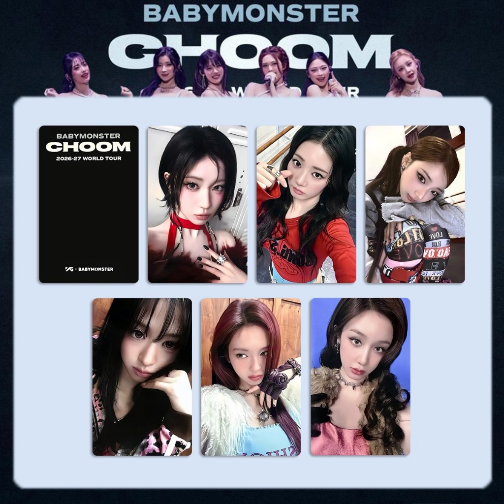 BABYMONSTER寶怪特典卡合集CHOOM特典小卡二周年小卡FC滿額卡AHYEON ASA