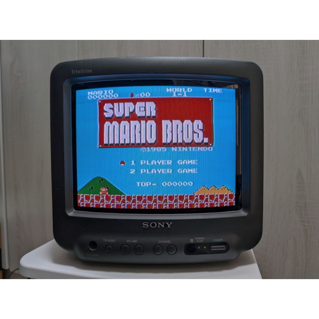 SONY CRT KV-10DS1 映像管傳統小電視Trinition 10吋av端子mini TV