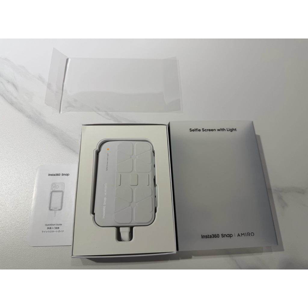 Insta360 Snap 外接自拍顯示器｜磁吸即時預覽 USB-C 鏡像