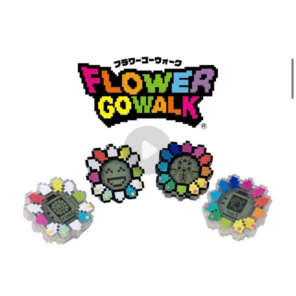 現貨》日本正品-村上隆FLOWER GO WALK 小花電子雞電子花計步器| 蝦皮購物