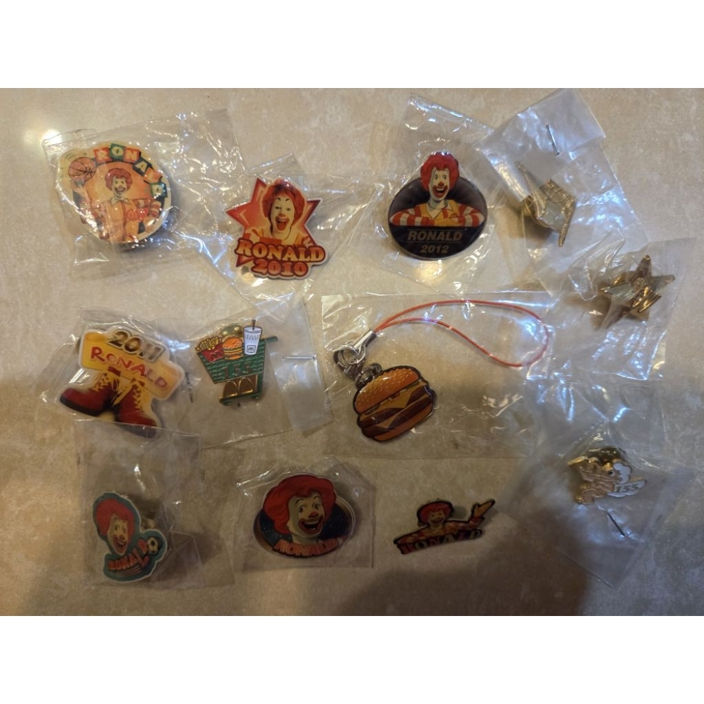 【全新】麥當勞徽章pin | 蝦皮購物
