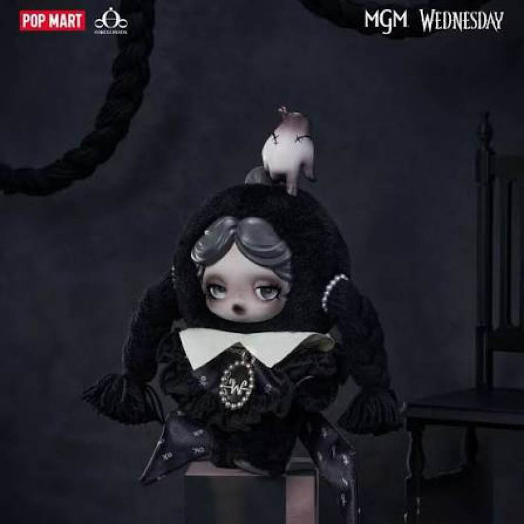泡泡瑪特POP MART SKULLPANDA 歐洲限定日本限定SP 毛絨吊飾搪膠臉毛絨