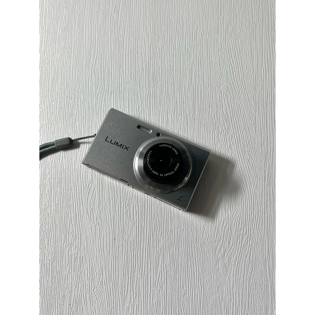 Panasonic LUMIX DMC-FH10復古超薄CCD數位相機銀灰| 蝦皮購物