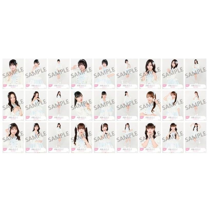 d*9様 高嶺のなでしこ 葉月紗蘭 直筆セット 【公式通販】