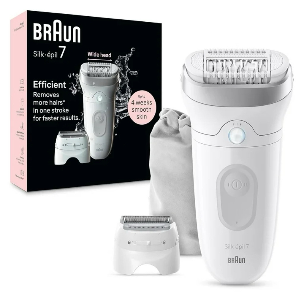 な*お様 BRAUN Silk-epil 7 脱毛器 本体 福利品出清]Braun 百靈電動除毛機現貨silk epil 7 | 蝦皮購物
