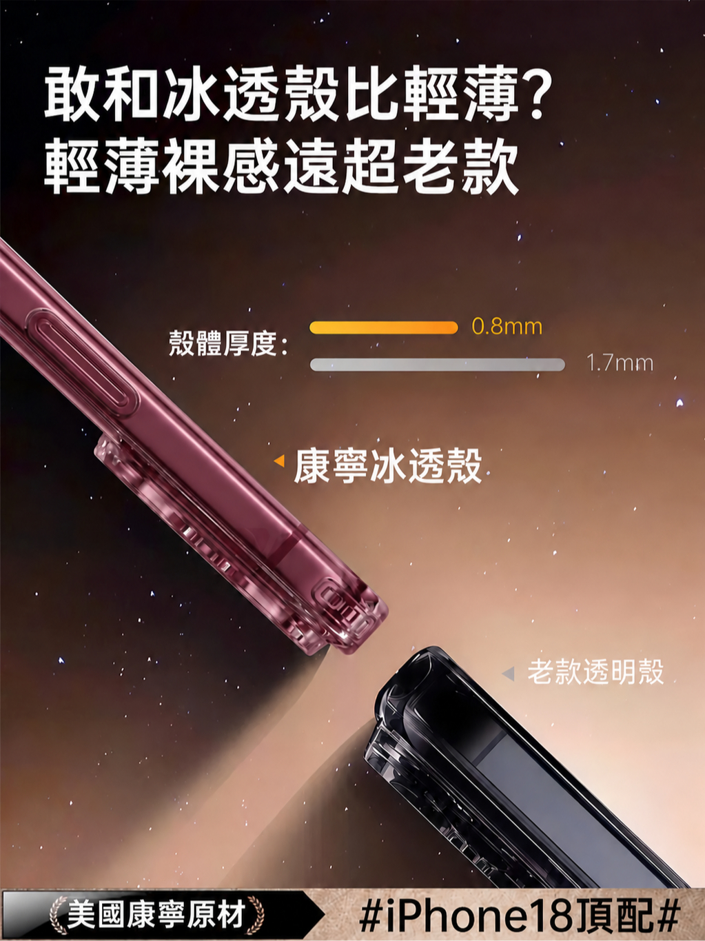 康寧玻璃手機殼評價：iPhone 18/17/16 防摔透明殼值得買嗎？ (6/10)