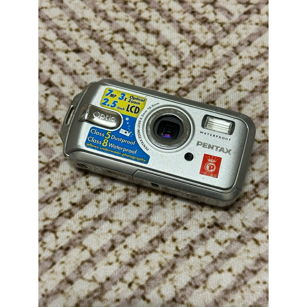 Pentax Optio W20｜防水CCD 隨身相機｜戶外旅遊機× 色彩濃郁收藏用機