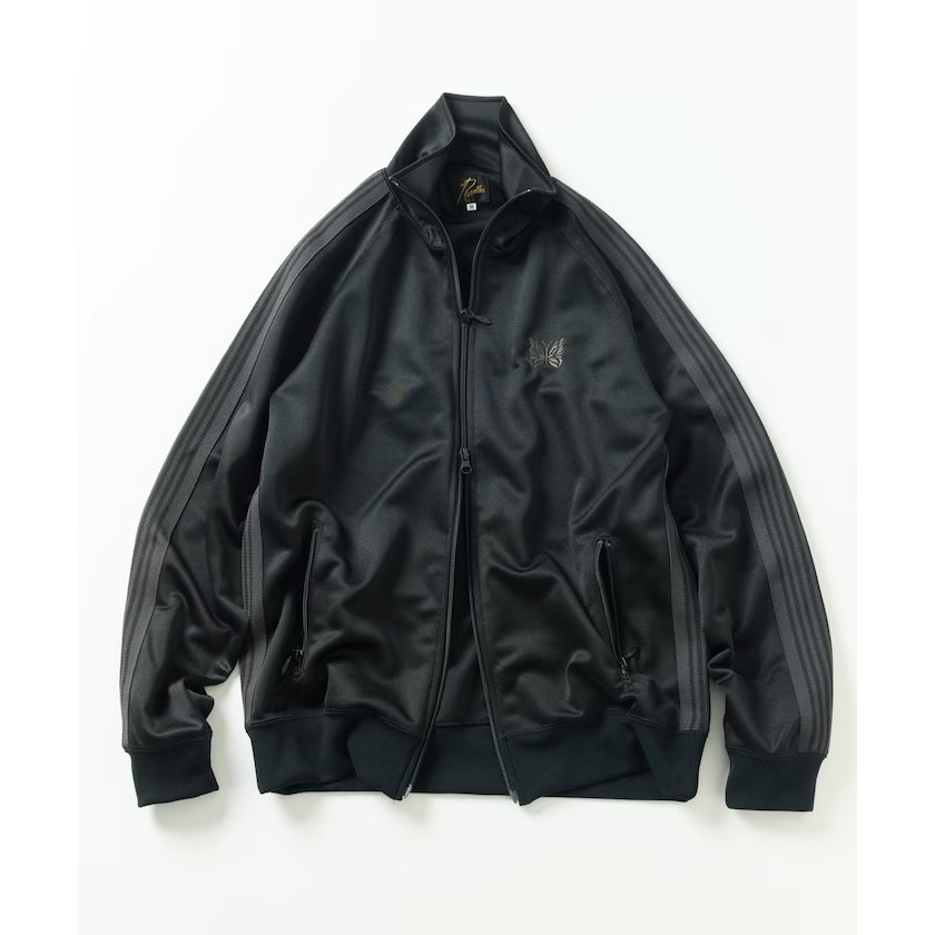 日本代購Needles】Track Jacket PolySmooth Navy外套／黑灰／咖啡