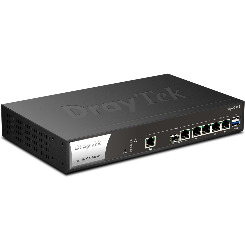 【嚴選3C特價】居易 DrayTek Vigor 2962 高效能雙WAN VPN 路由器防火牆 | 蝦皮購物
