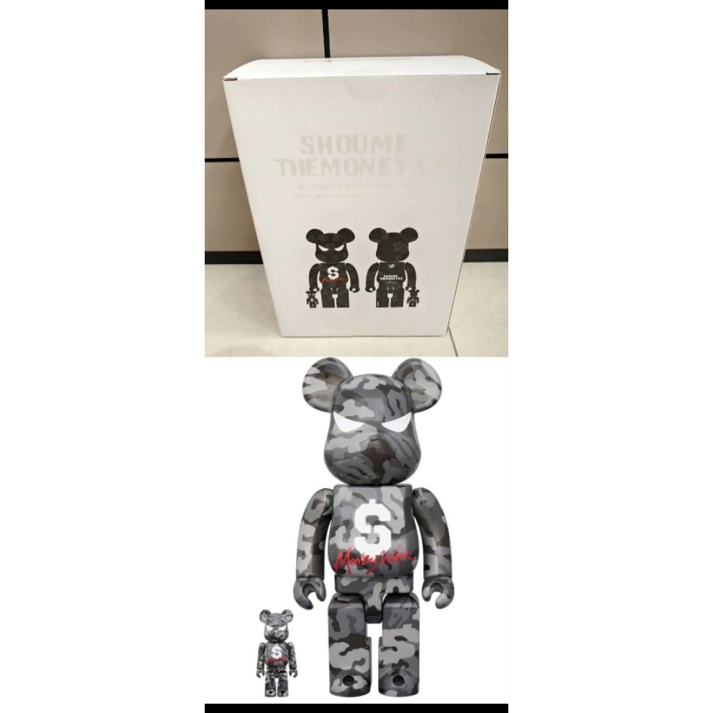BE@RBRICK SHOUMETHEMONEYXX 100％ & 400％ BE@RBRICK