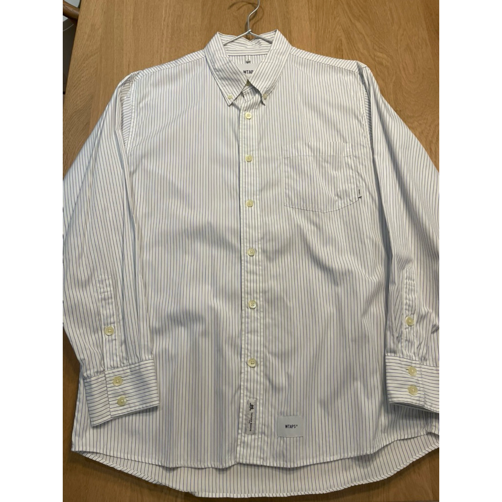 WTAPS 20SS 201TQDT-SHM03 THOMAS MASON 襯衫英國頂級面料二手近全新