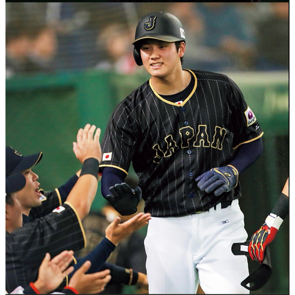 2017 WBC世界經典賽＝日本國家代表隊＝MIZUNO高價版客場球衣L號~大谷
