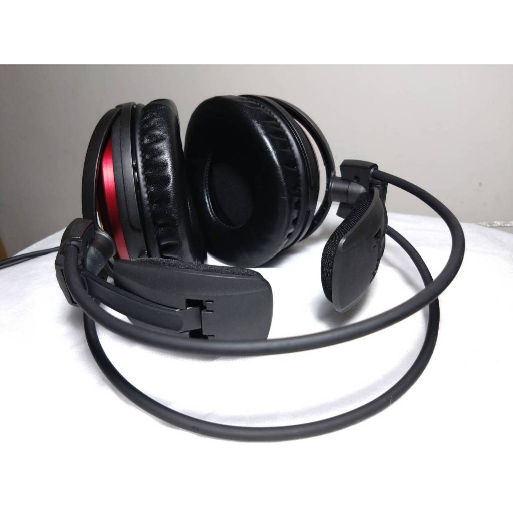 中古銘機】鐵三角audio-technica ATH-A900X LTD 緋紅色2000台限定女毒