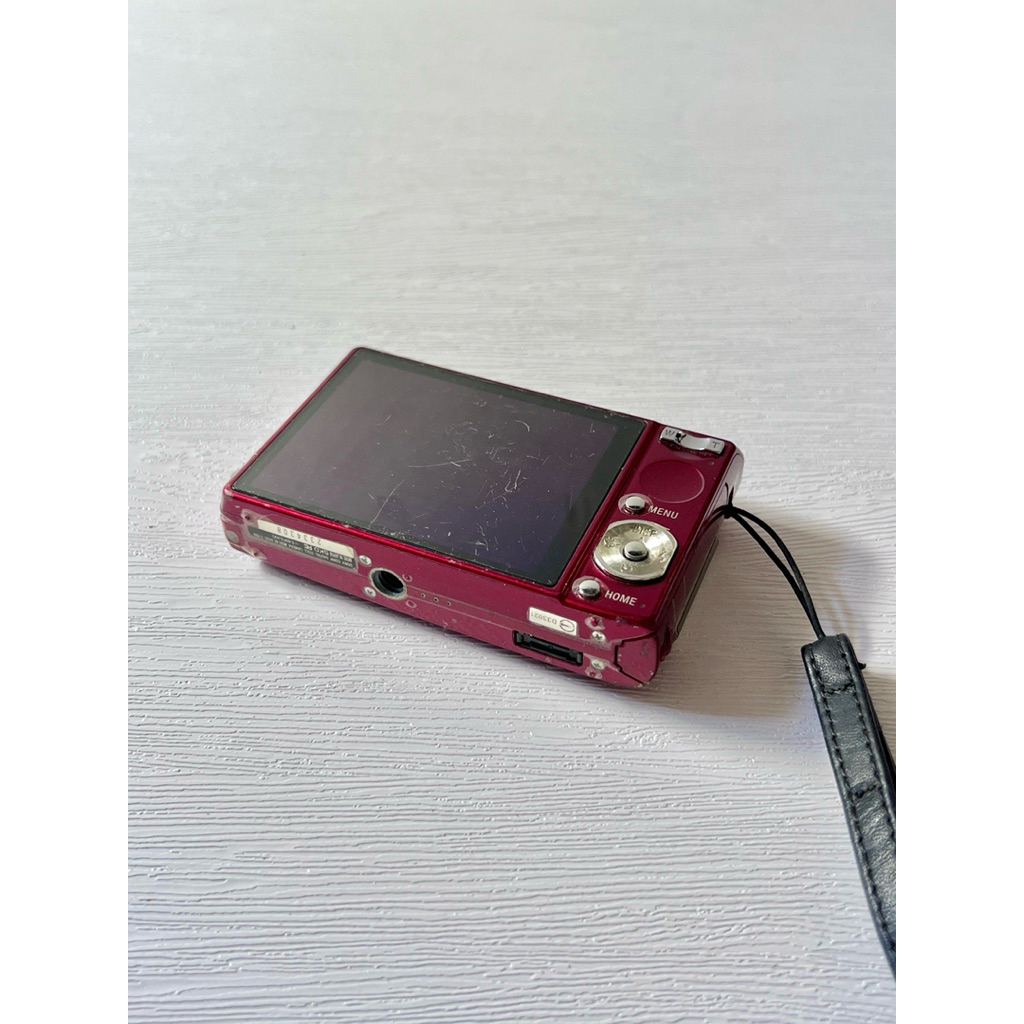 Sony Cybershot DSC-T100復古CCD卡片數位相機紅| 蝦皮購物