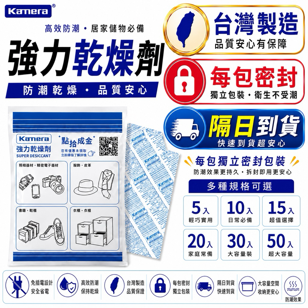 Kamera 強力乾燥劑評價：衣櫃、相機、防潮箱好用嗎？使用心得與挑選重點 (4/10)