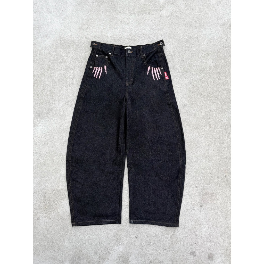 JPPSC】2026AW 9090 Bone Hand Denim pants 骷髏骨頭牛仔褲NN2369