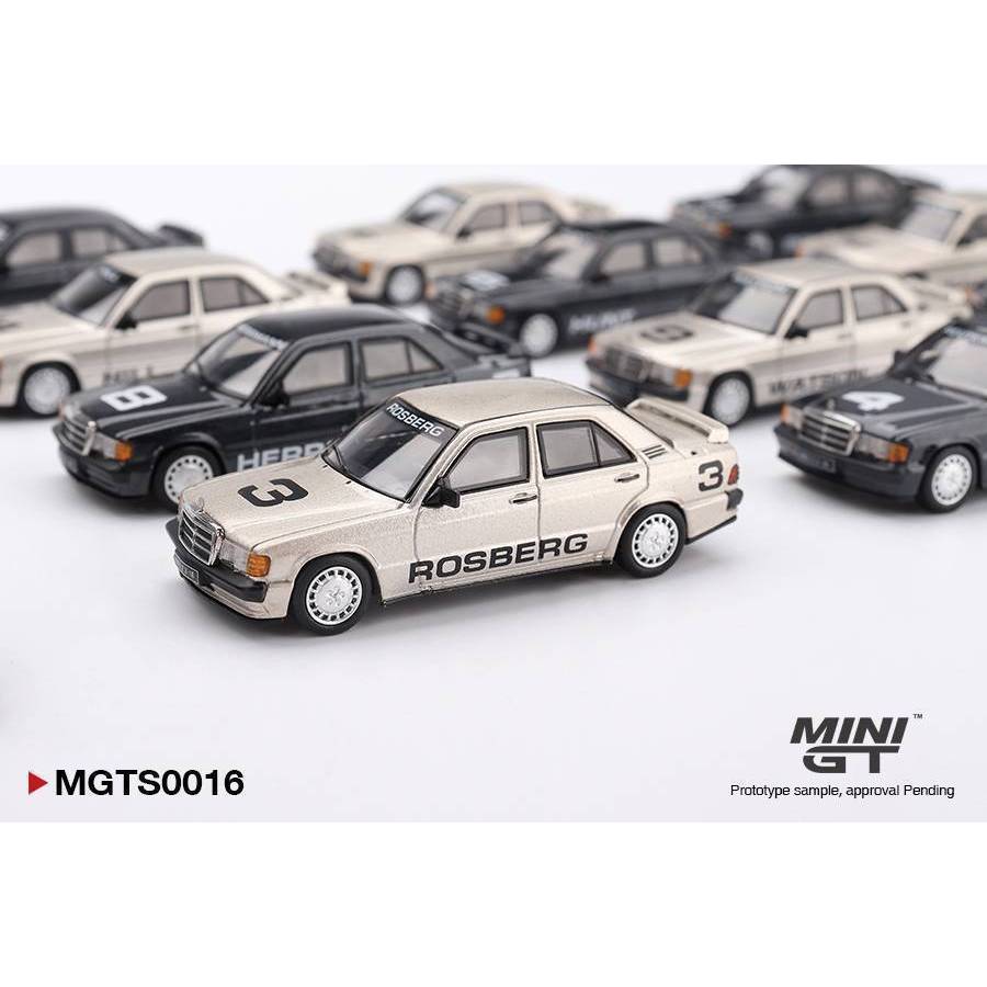 工匠模型】MINI GT 1/64 全球限定品賓士MGTS0016 Mercedes-Benz 190E