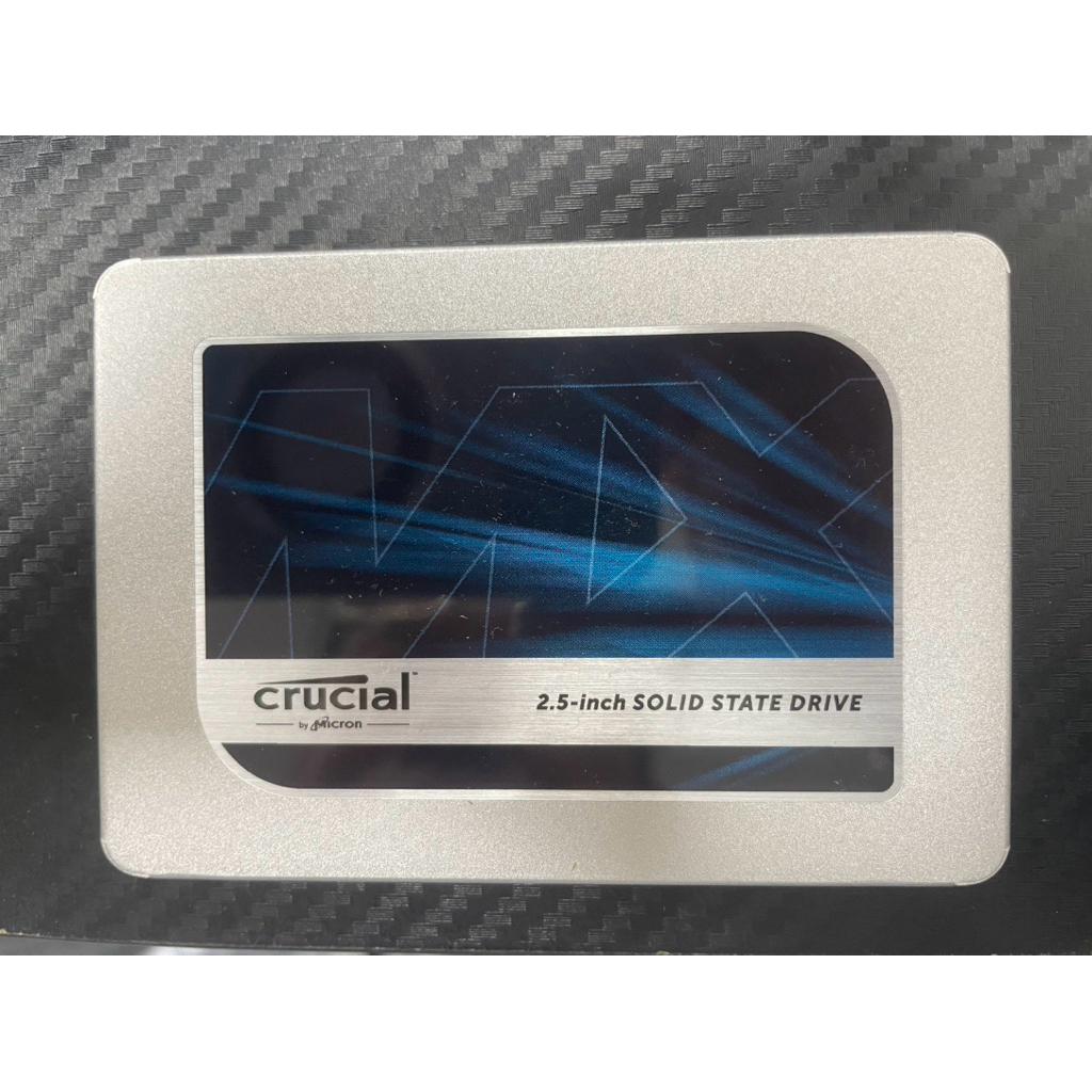 美光MX500 2.5吋2TB SSD (保內/健康度100%/低寫入/9成9新） 含稅開發票