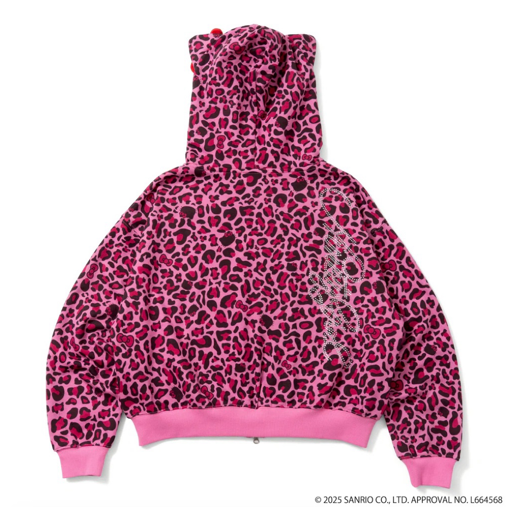 9090 girl ×HELLO KITTY Eared Zip Hoodie | 蝦皮購物