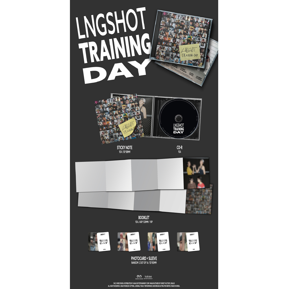 微樂客💃斷貨LNGSHOT - 迷你專輯[TRAINING DAY] 限量版| 蝦皮購物