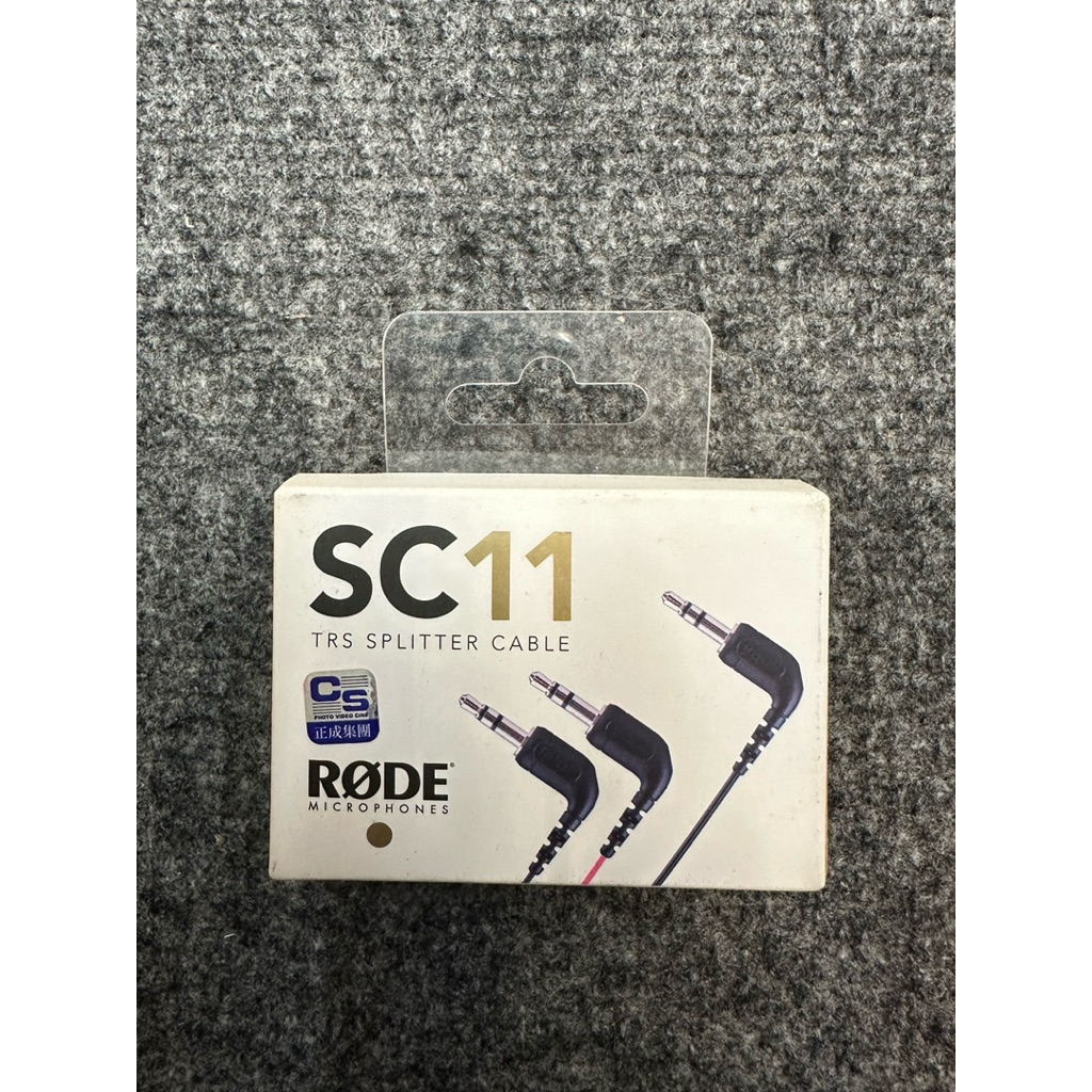 出清 免運 原廠正版 RODE｜SC11 二合一轉接線 TRS TO TRS 公司貨 | 蝦皮購物