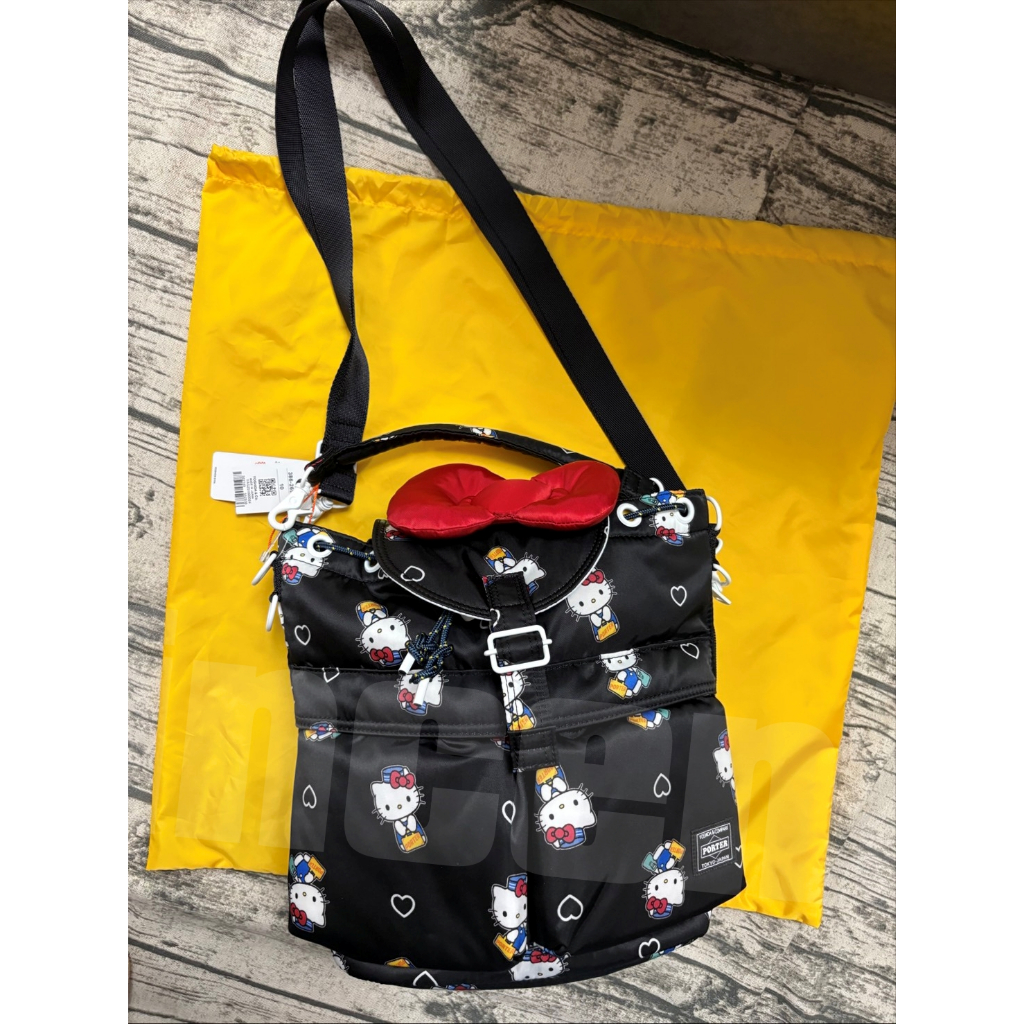 全新現貨YOSHIDA & Co. PORTER x HELLO KITTY SACKPACK 後背包聯名