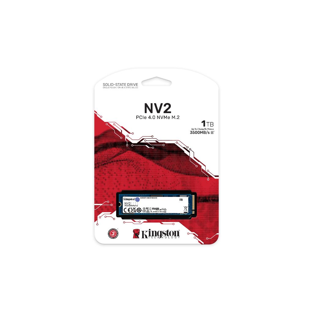 Kingston 金士頓NV2 1TB M.2 PCIe SSD固態硬碟| 蝦皮購物