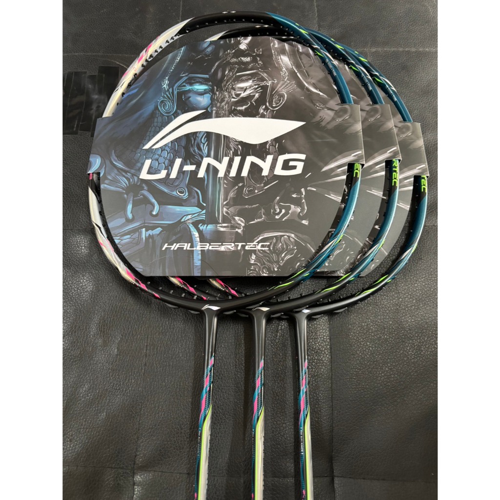 LI-NING HEC 9000 POWER 新品未使用 李寧LI-NING - HALBERTEC 戰戟9000 POWER 黑綠銀4U | 蝦皮購物