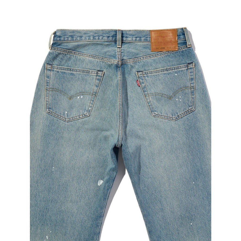 狼嚴選】Levi's® x BEAMS 501® Loose Crash & Repair Denim | 蝦皮購物