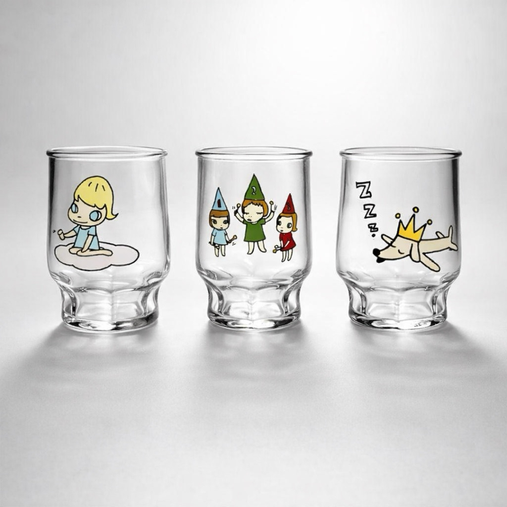 奈良美智 × 六花酒造 「A to Z」展覧会限定 カップ日本酒3点セット A to Z Cup HouseA to Z Cup House|奈良美智 + grafYoshitomo Nara