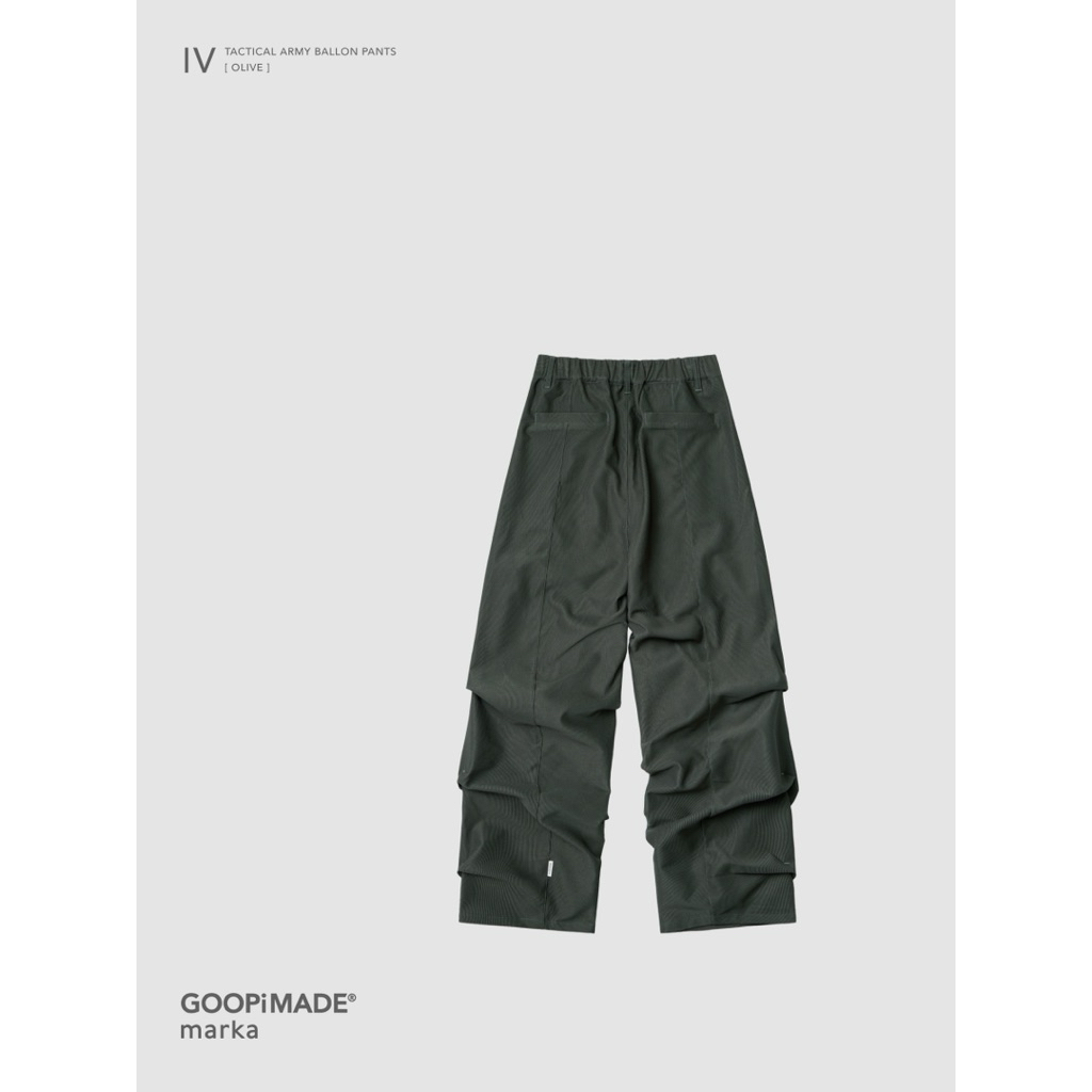 GOOPiMADE x marka IV / Tactical Army Ballon Pants | 蝦皮購物