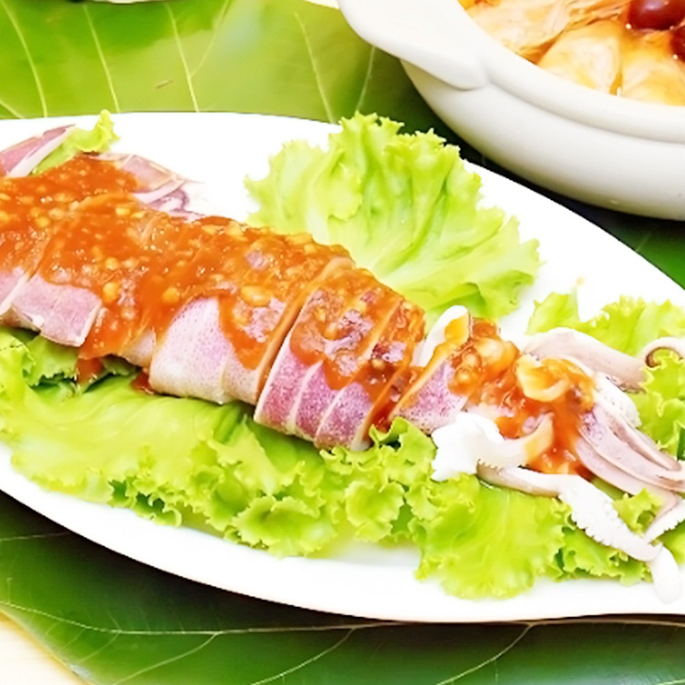 【大江生鮮】五味冰捲(涼拌透抽) 200g/包！小菜/涼拌/海鮮/透抽/花枝/小卷 | 蝦皮購物