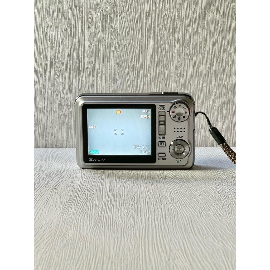 Casio Exilim Hi-Zoom EX-V7復古CCD卡片相機銀| 蝦皮購物