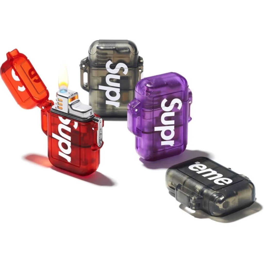 SUPREME X WINDMILL ZAG LIGHTER 防水防風打火機紅/紫/黑色-SS26A7
