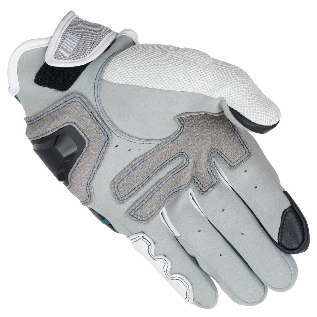 KUSHITANI K-5386 INVENTIVE MESH GLOVES 夏季通風護具半皮布騎士手套