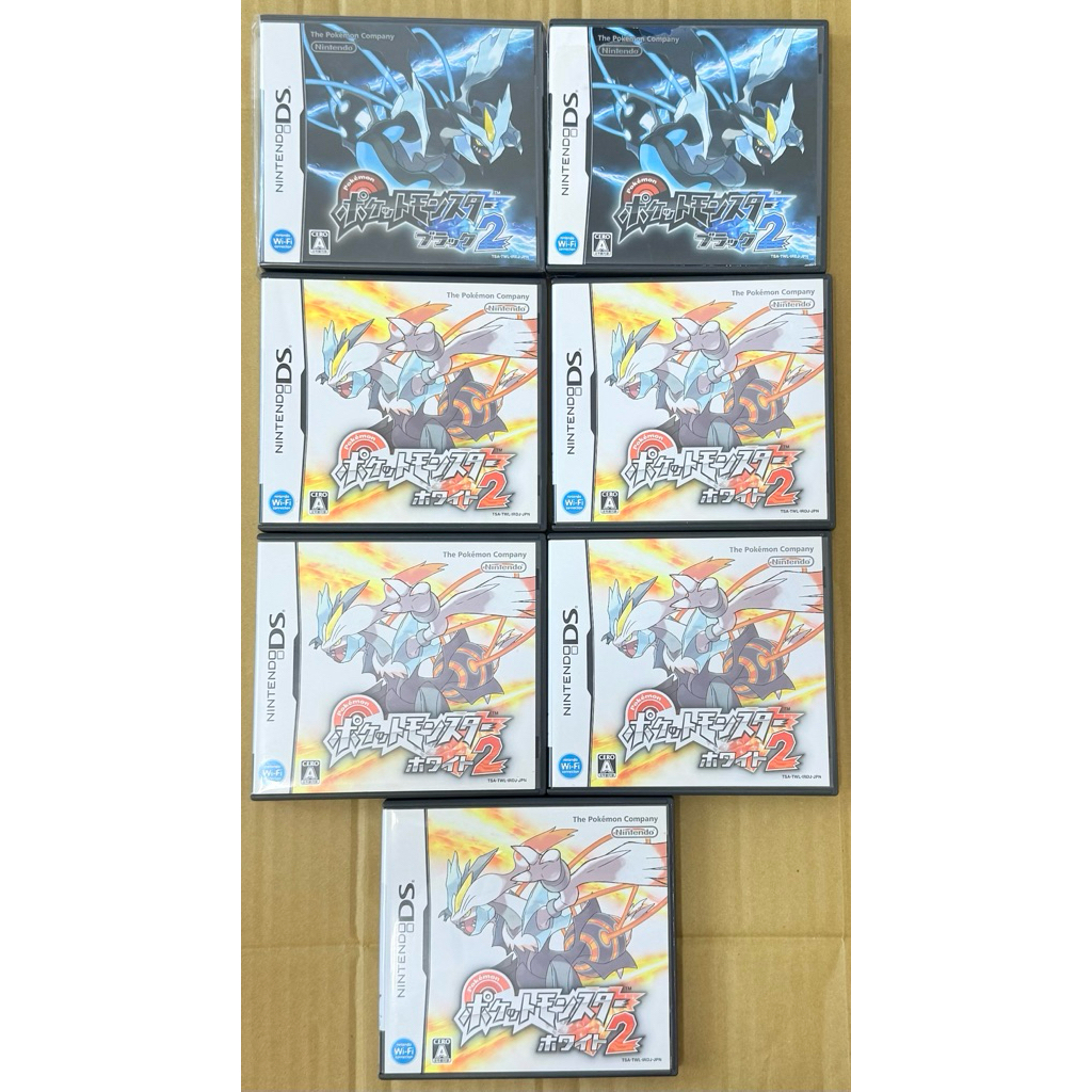 現貨 二手 NDS 寶可夢 黑2 白2 神奇寶貝 黑2 白2 精靈寶可夢 白2 黑2 純日版 3DS也可玩 | 蝦皮購物