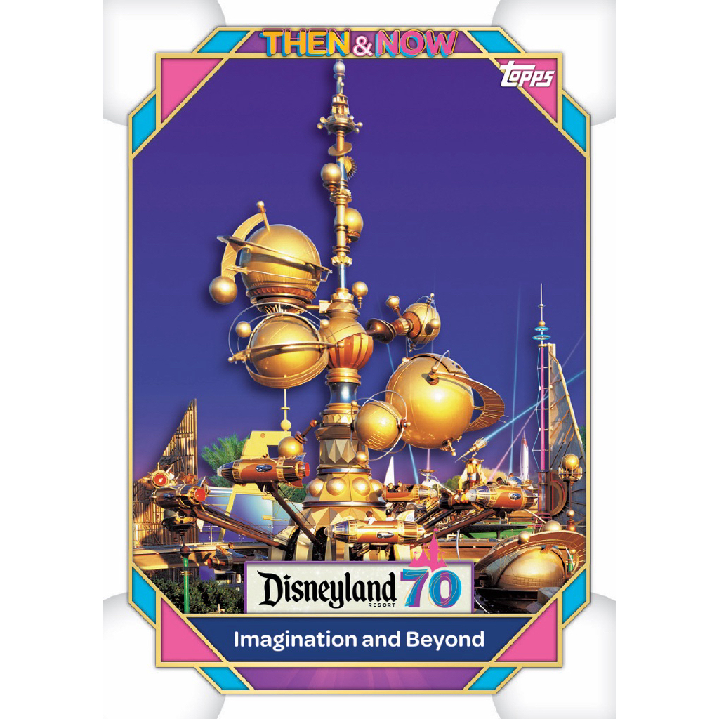 現貨Topps Disneyland 70th Anniversary Hobby Box 迪士尼70週年卡盒