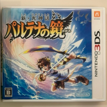 二手日版3DS 新‧光神話帕爾提娜之鏡新・光神話パルテナの鏡Kid Icarus