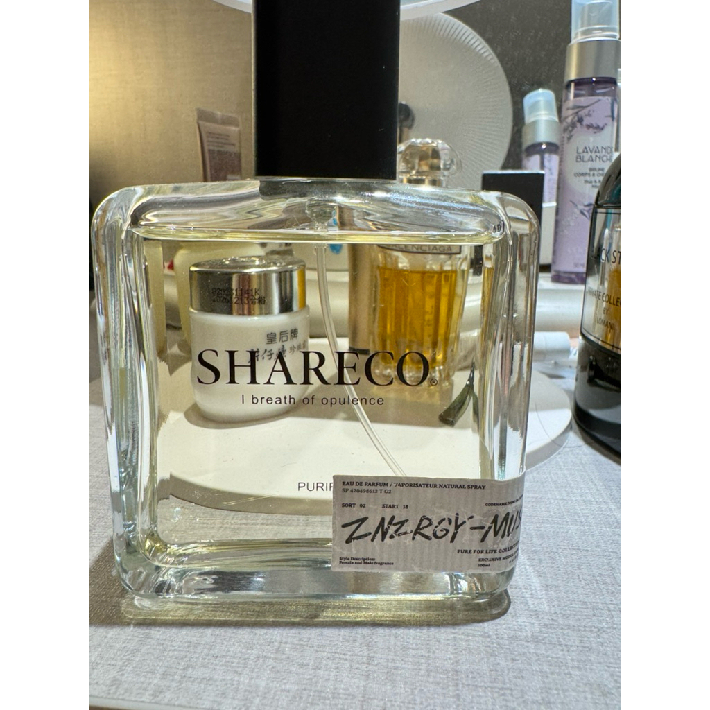 SHARECO ZNZRGY-MUSK 瘦子代言能量麝香香水| 蝦皮購物
