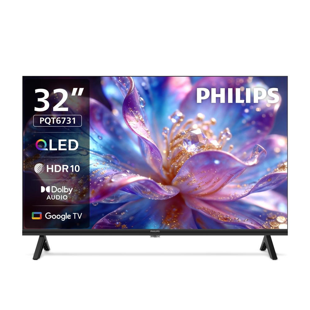中古品 PHILIPS 32型 チューナーレス液晶テレビ 本体 PQT6731 Philips