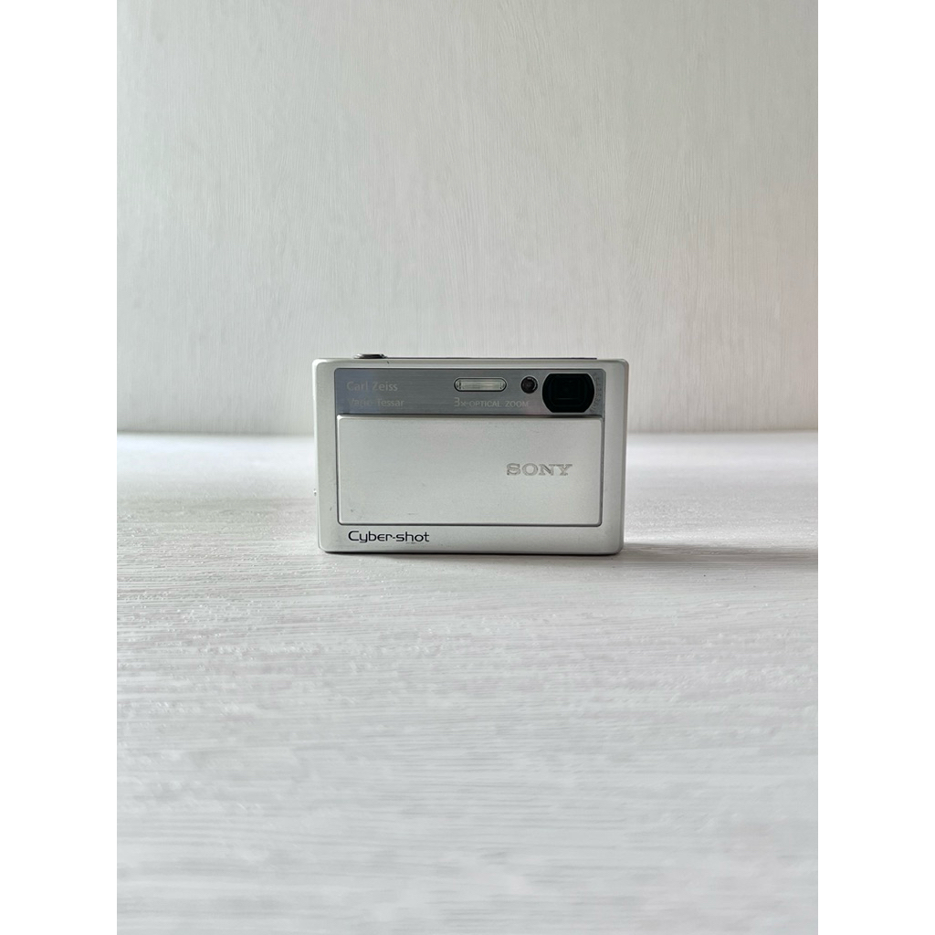 Sony Cybershot DSC-T20復古CCD滑蓋卡片相機銀色| 蝦皮購物